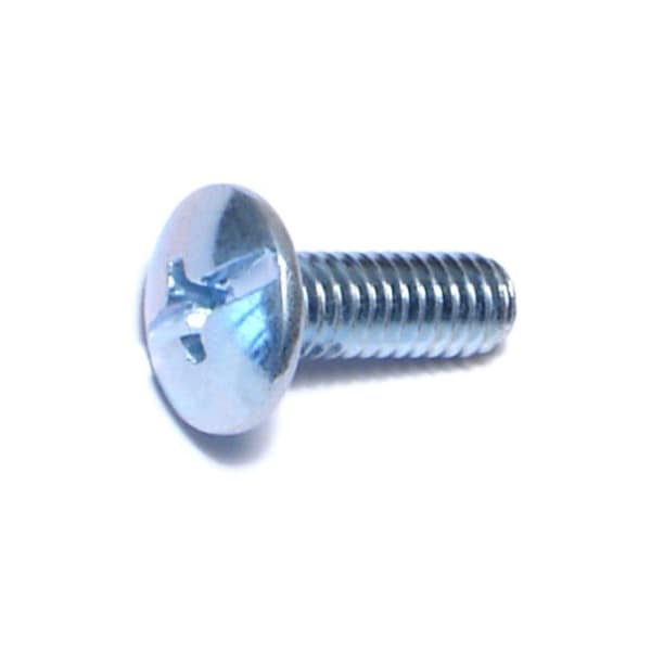 Midwest Fastener #8-32 x 1/2 in Combination Phillips/Slotted Truss Machine Screw, Zinc Plated Steel, 100 PK 01965 - main